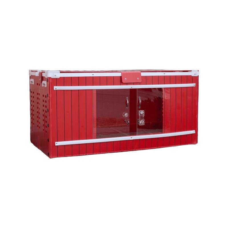 RentACoop Big Red Barn chick brooder, red plastic brooder box