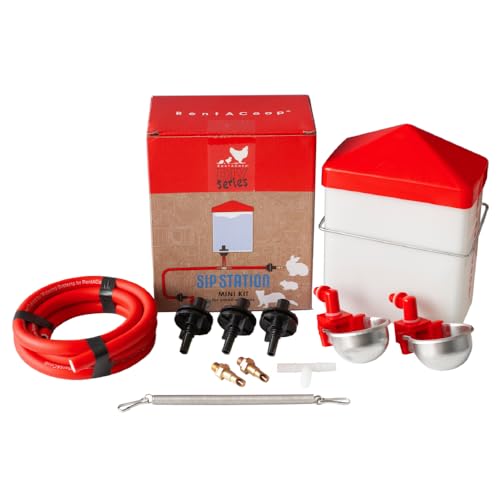 RAC Paws DIY Sip Station mini kit with tubing, brass nozzles, cups and 64 oz bottle