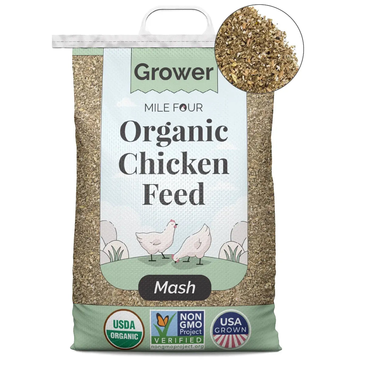 Grower Organic Chicken Feed