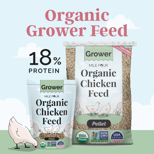Grower Organic Chicken Feed