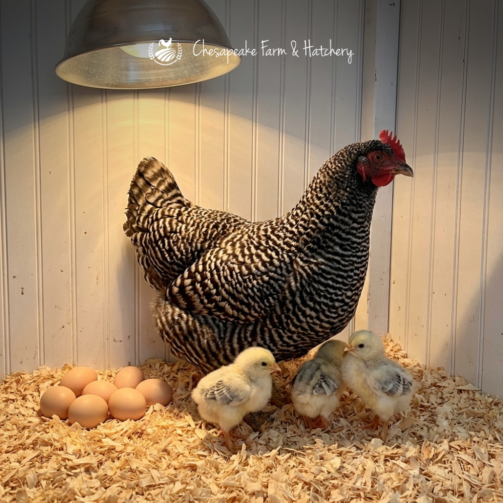Plymouth Barred Rock ā Day-Old Chicks
