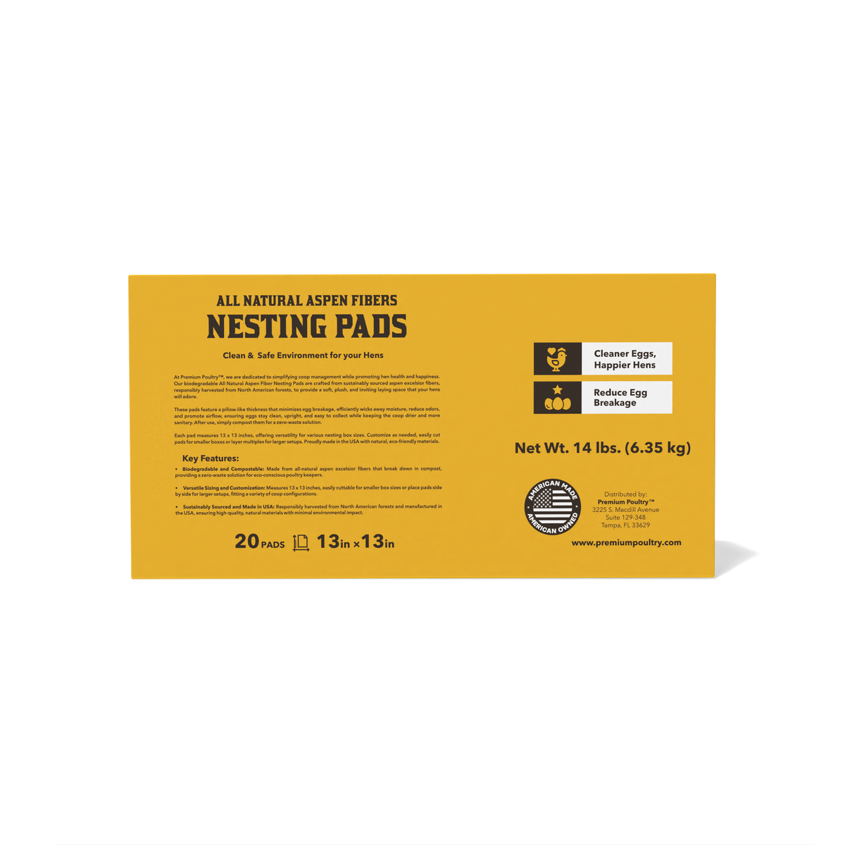 Premium Aspen Nesting Pads
