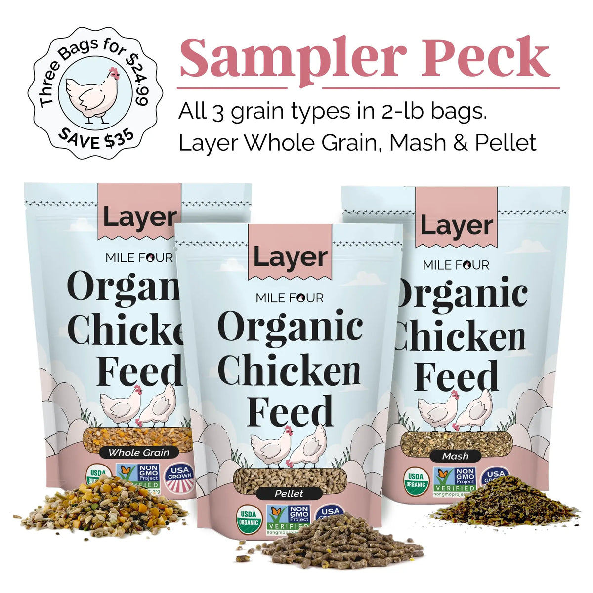 Layer Organic Chicken Feed