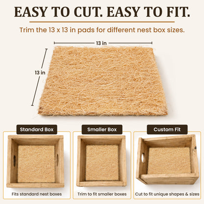 Premium Aspen Nesting Pads