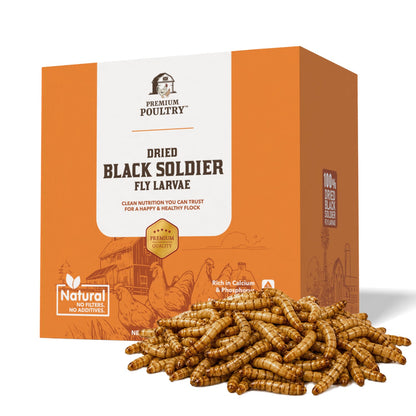 Dried Black Soldier Fly Larvae