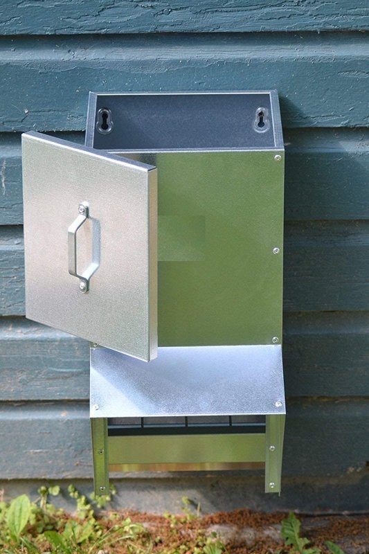 RentACoop Galvanized Chicken Tough Feeder - 10lb