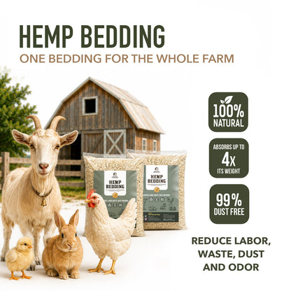 Premium Poultry™ Hemp Bedding