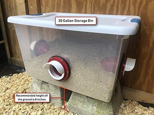 RentACoop DIY Chicken Feeder 6 + Hole Saw
