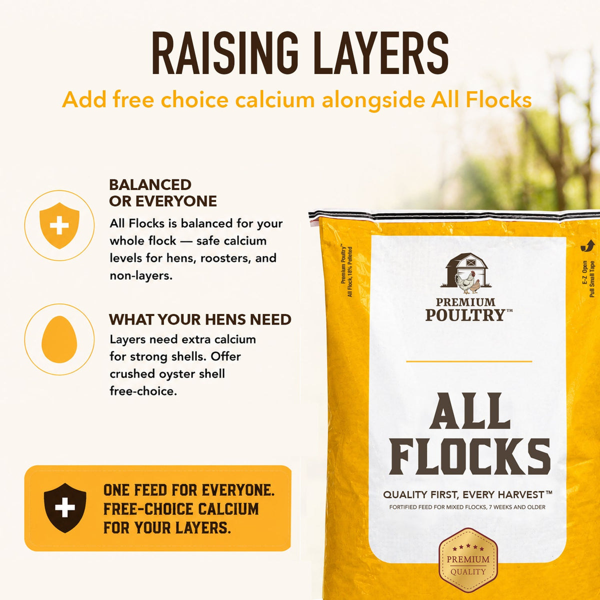 All Flocks Poultry Feed