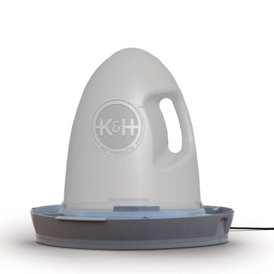 Heated Poultry Waterer - 2.5 gallon