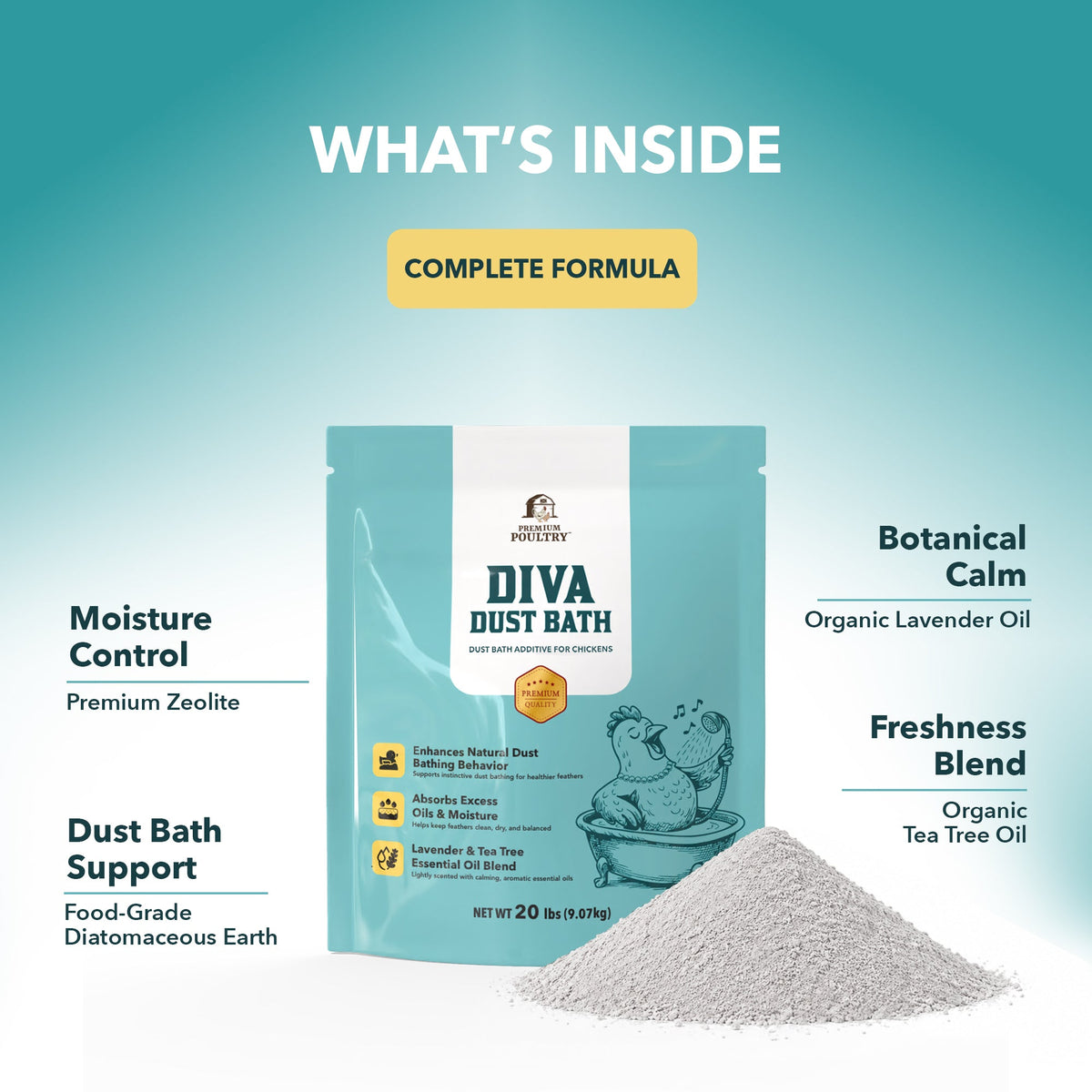 Diva Dust Bath™ Additive