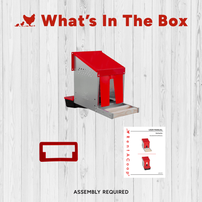 RentACoop Roll-Out Reversible Nesting Box Efficiency