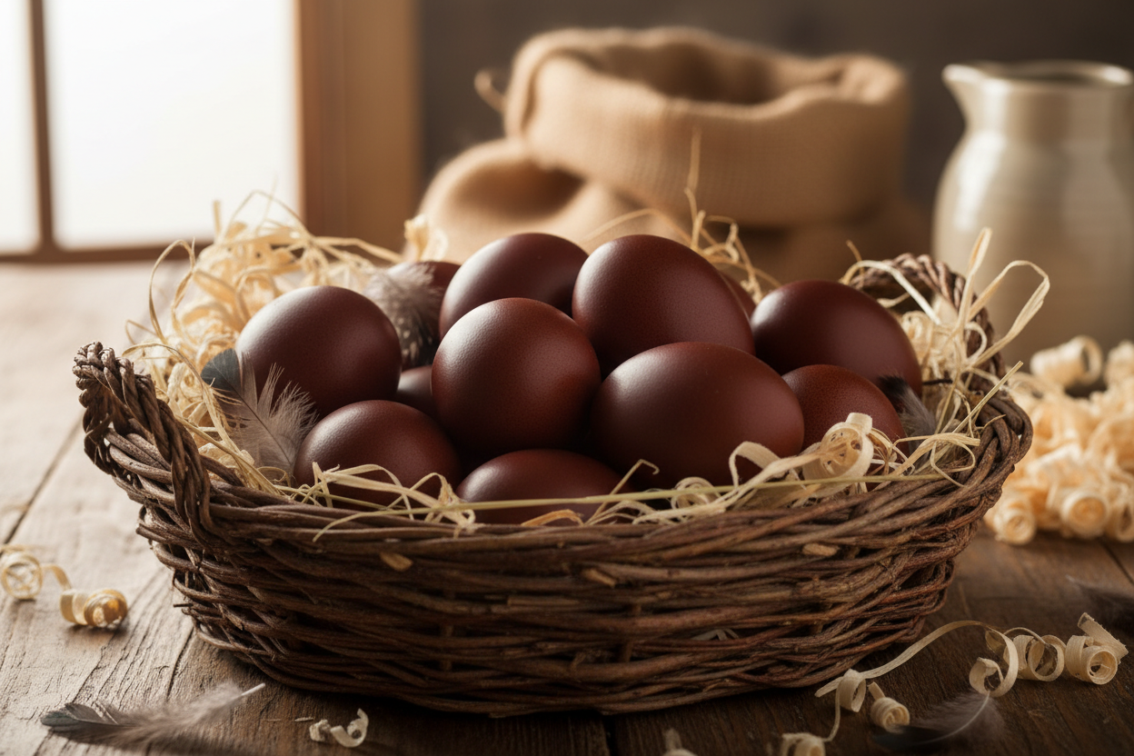 French Black Copper Maran Hatching Eggs