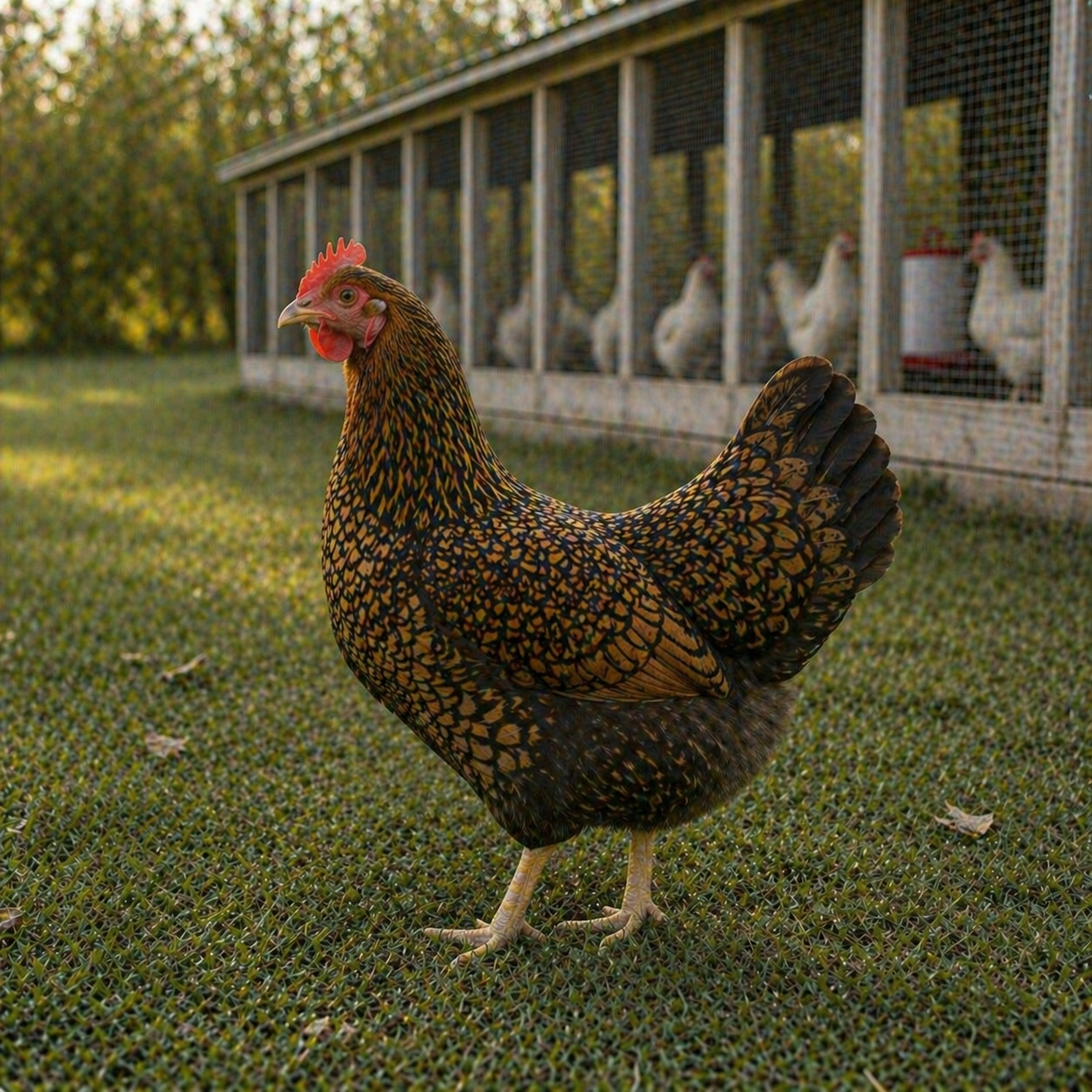 Golden Laced Wyandotte — Day-Old Chicks
