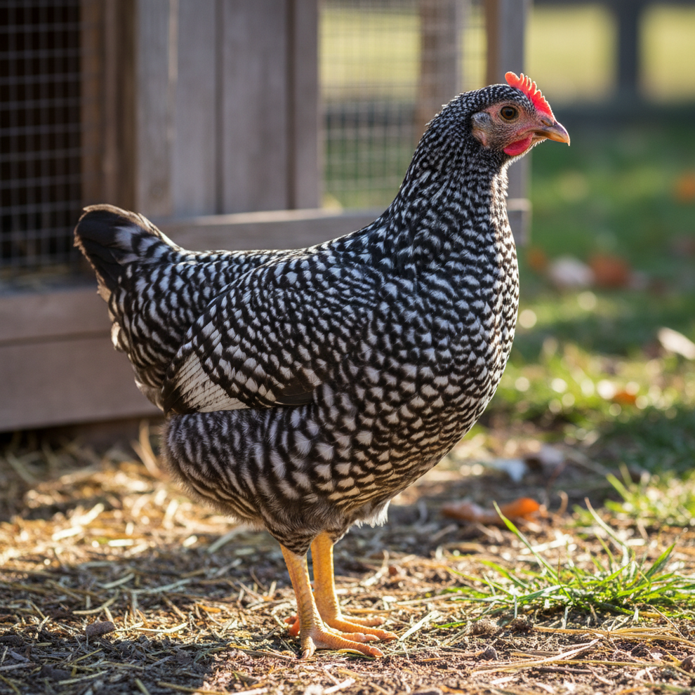 Plymouth Barred Rock Pullet | Chesapeake Hatchery