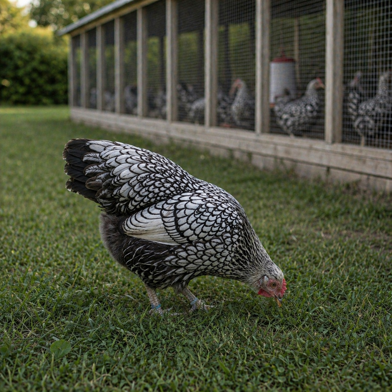 Silver Laced Wyandotte — Day-Old Chicks